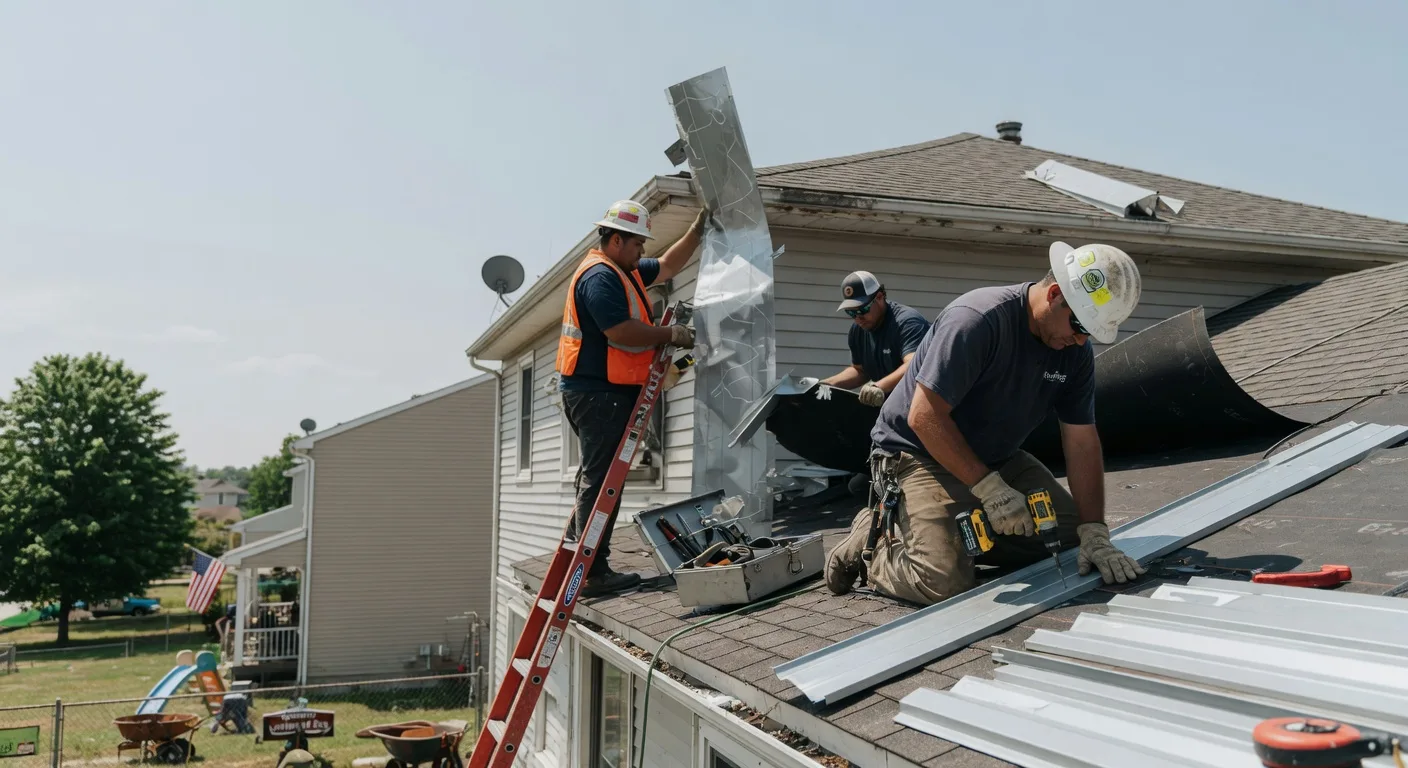 Metal Roofing Installation in Moreauville, LA near me